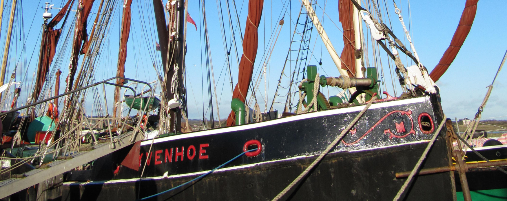 Thames barge Wyvenhoe